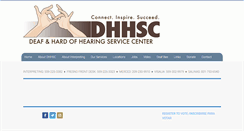 Desktop Screenshot of dhhsc.org